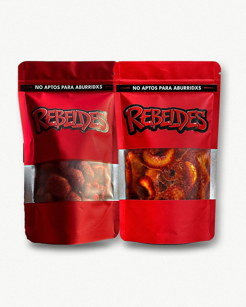 Dúo Rebelde Rebeldes 330 g: 1 Enchilada 165 g + 1 Ahogada 165 g
